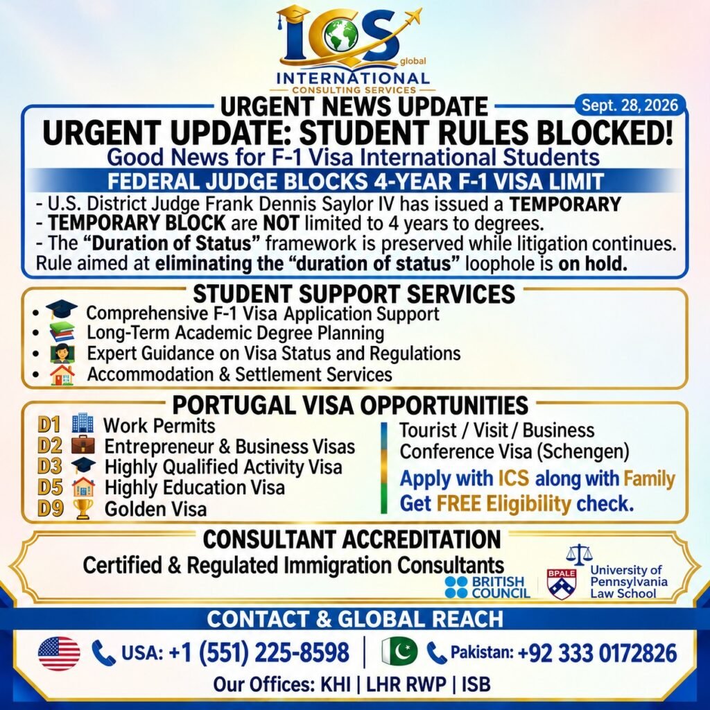 F1 Student Visa and Immigration Consultancy