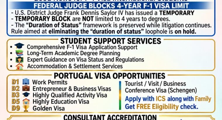 F1 Student Visa and Immigration Consulta...