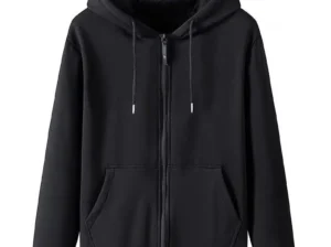 Men’s Camo Full Zip Hoodie Sweatshirt Large