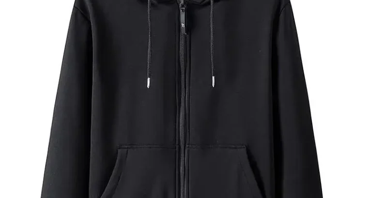 Men’s Camo Full Zip Hoodie Sweatshirt La...