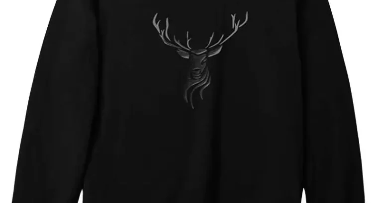Men’s Black Dream Graphic Sweatshirt Plus Size