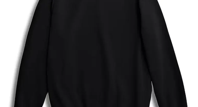 Men’s Black Dream Graphic Sweatshirt Plus Size