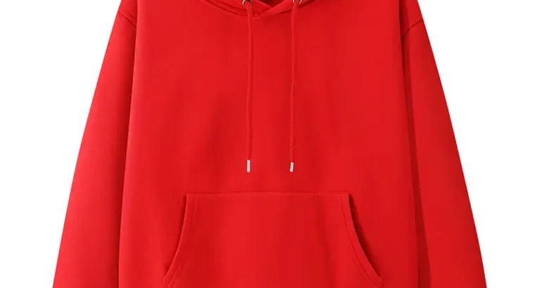Blue Velvet Hooded Pullover Sweater for Men Women