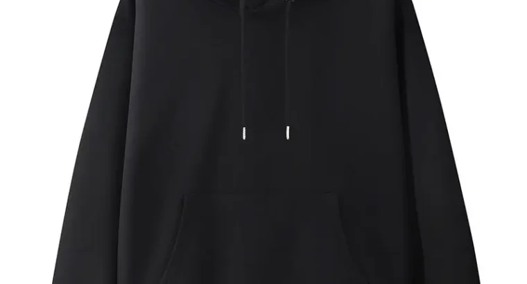 Blue Velvet Hooded Pullover Sweater for Men Women