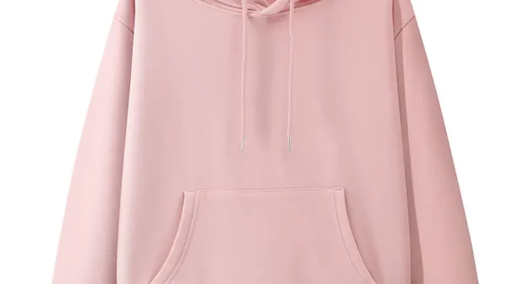 Blue Velvet Hooded Pullover Sweater for Men Women
