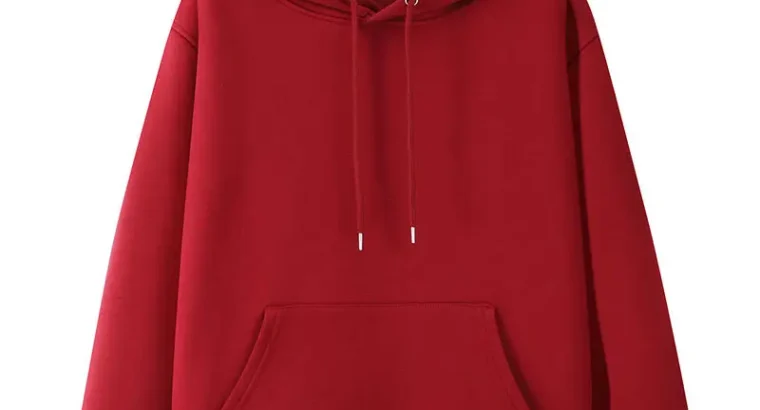 Blue Velvet Hooded Pullover Sweater for Men Women