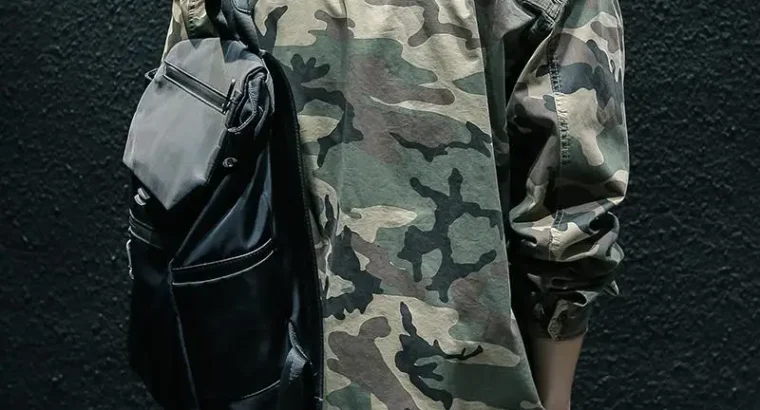 Men’s Camouflage Long Sleeves Jacket