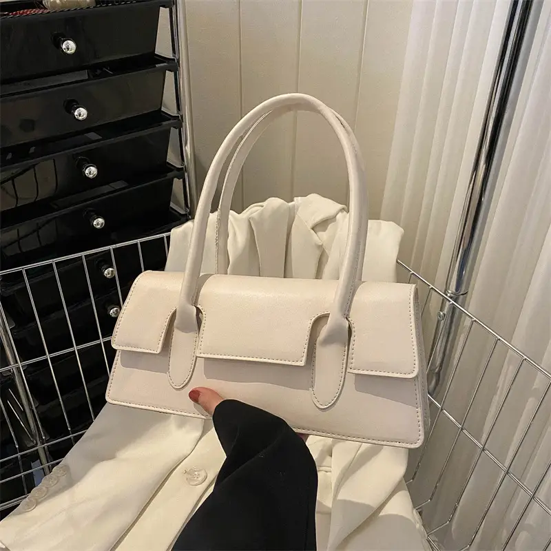 Women Collection 2026 Black French Lady Shoulder Bag Spring Summer - photo 5