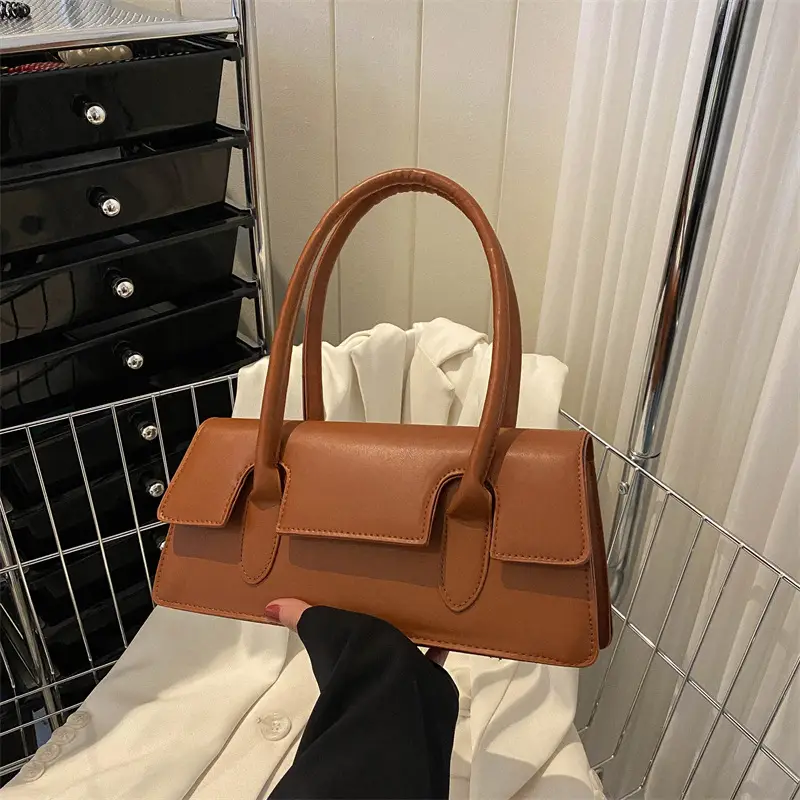 Women Collection 2026 Black French Lady Shoulder Bag Spring Summer - photo 2