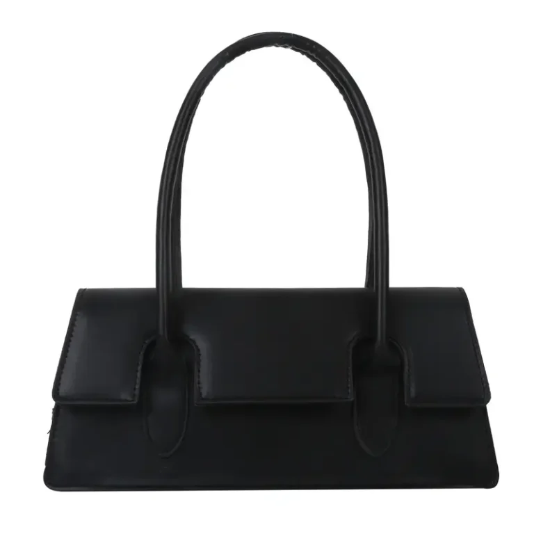 Women Collection 2026 Black French Lady Shoulder Bag Spring Summer