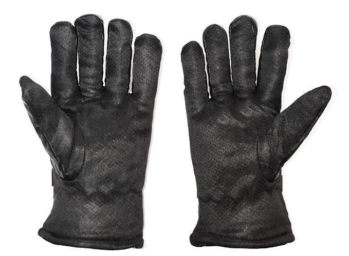 Men’s Rexine Leather Winter Gloves Black Pack of 2 - Accessories for sale in North Nazimabad, Karachi - photo 3