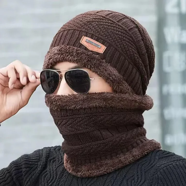 Winter Collection 2026 Winter Thermal Beanie Gloves Neck Warmer Set