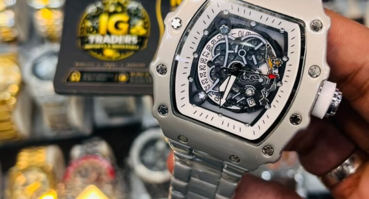 RM Luxury Skeleton Watch for Men | Heavy Weight | Double Lock | Free Delive