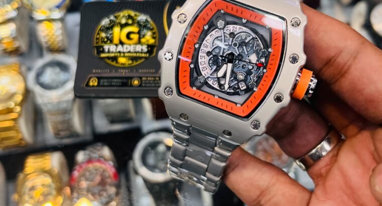 RM Luxury Skeleton Watch for Men | Heavy Weight | Double Lock | Free Delive