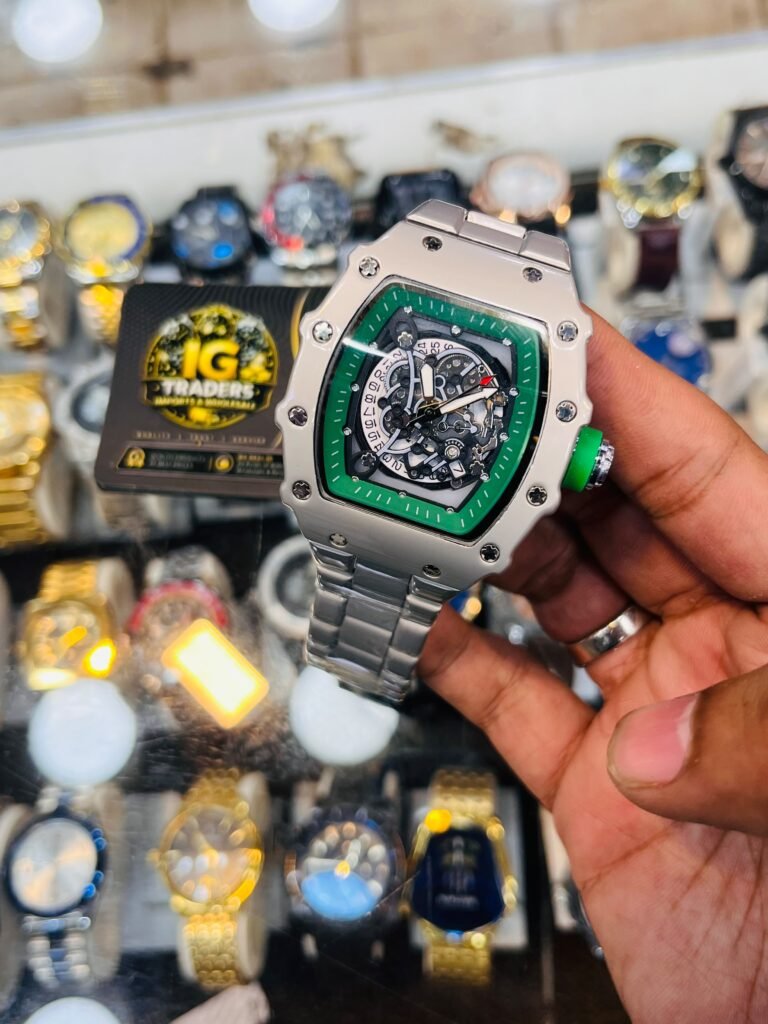 RM Luxury Skeleton Watch for Men | Heavy Weight | Double Lock | Free Delive
