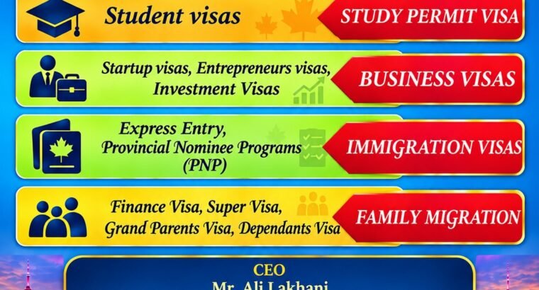 Canada Visa and Immigration Consultancy...