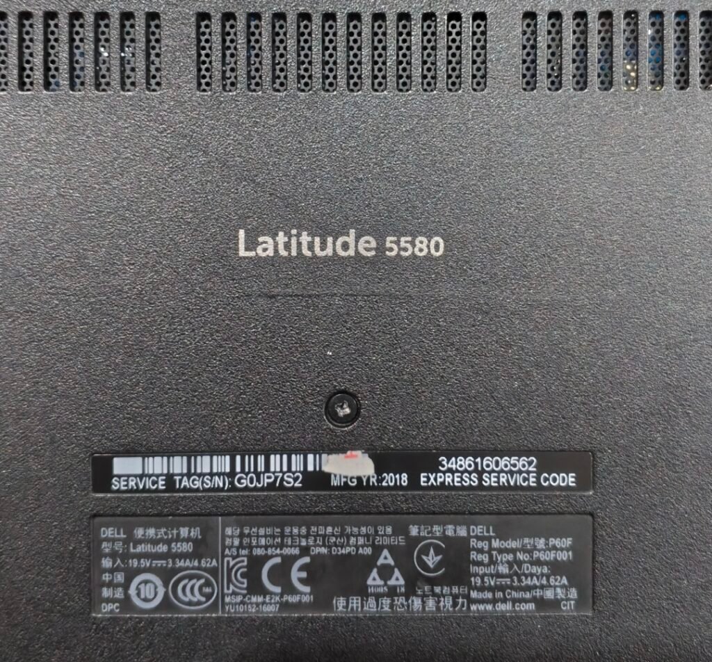 Touch Laptop Dell Latitude 5580, Core i5 6th Gen HQ processor, 8/256GB - for sale in Park View City, Islamabad - photo 5