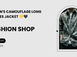 Men’s Camouflage Long Sleeves Jacket