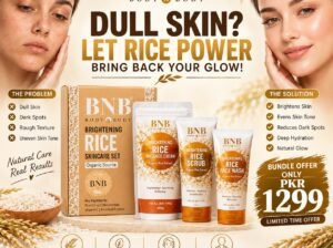 BNB Rice Extract Facial Kit: Achieve Radiant, Even-Toned Skin Naturally