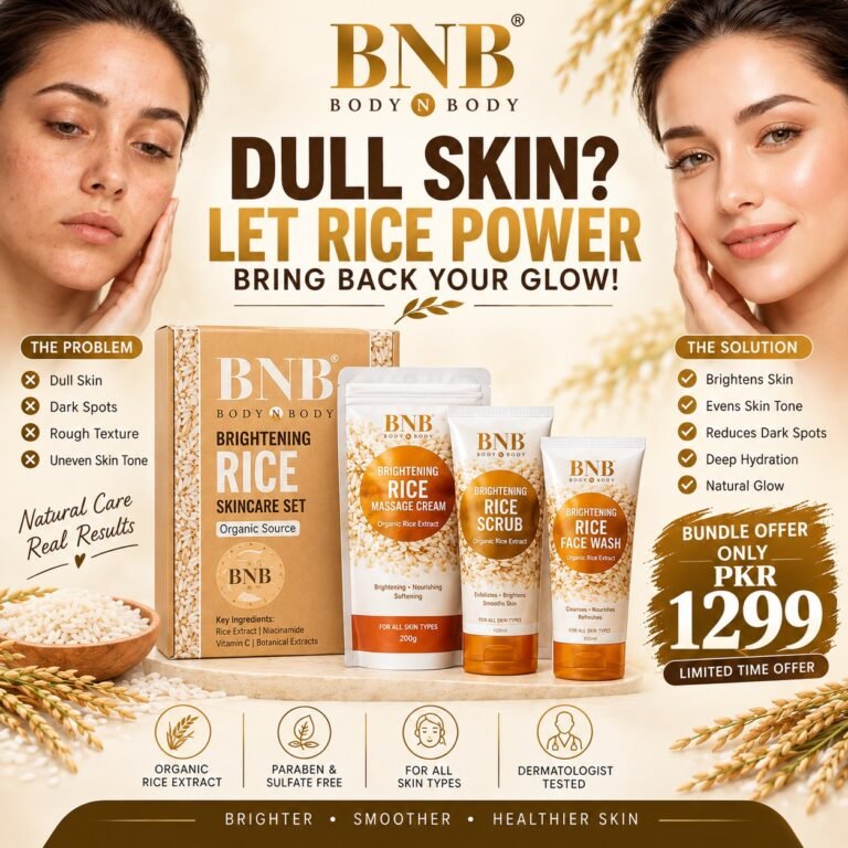 BNB Rice Extract Facial Kit: Achieve Radiant, Even-Toned Skin Naturally
