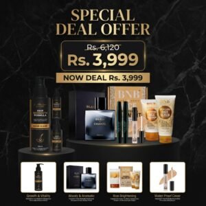 Best Deal Offer BNB Kit, Perfume, Hair Oil, Liquid Concealer, Mascara