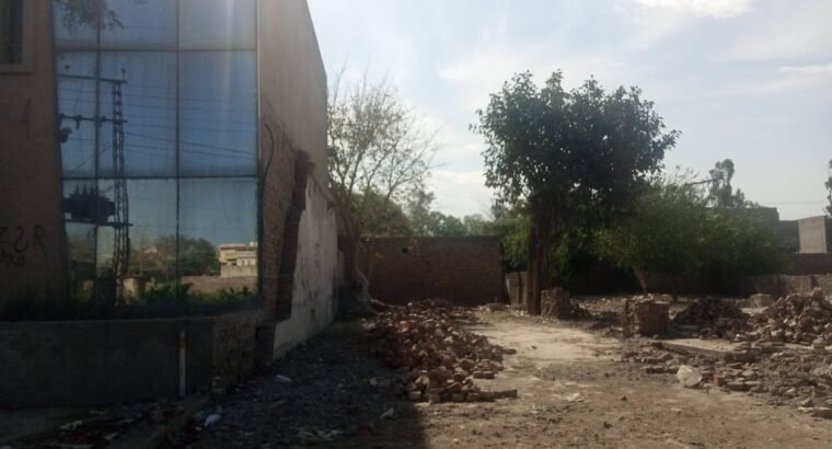 4 kanal commercial plot for sale at main college road Lahore