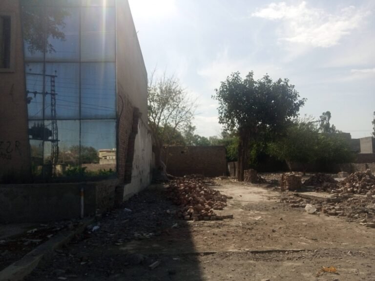 4 kanal commercial plot for sale at main college road Lahore