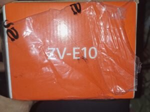 Sony ZV-E10 with Original Kit Lens | 5K Shutter Count | Complete Accessorie