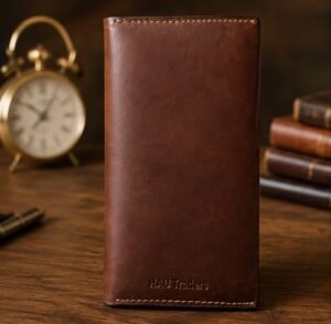 Premium Genuine Leather Long Wallet– HAU Traders