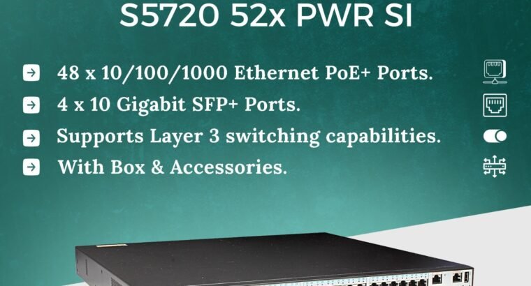 Huawei Switch S5720-52X-PWR-SI-AC