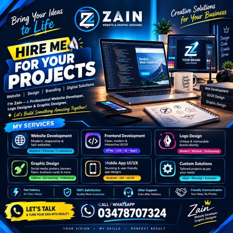 Hire Me For Your Business Grow, Hafizabad