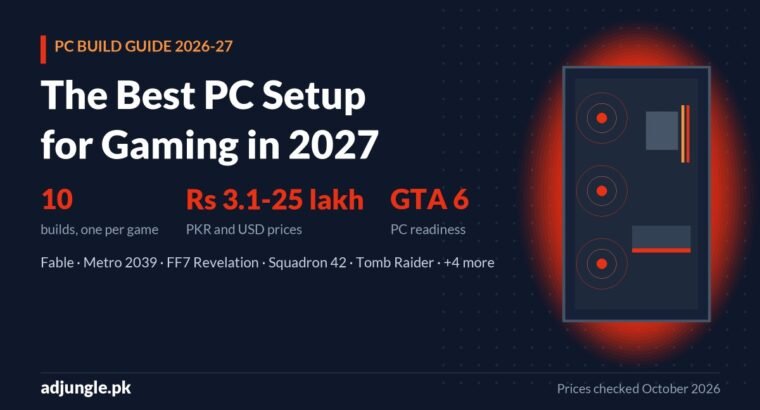 The Best PC Setup for Gaming in 2027: 10 Builds for GTA 6 & More (Pakistan Prices)