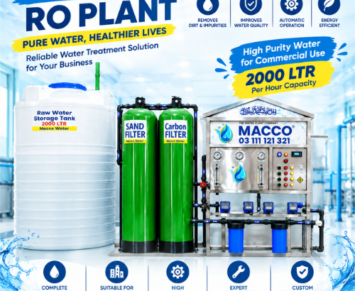 💧 Commercial RO Plant | ONE MACCO