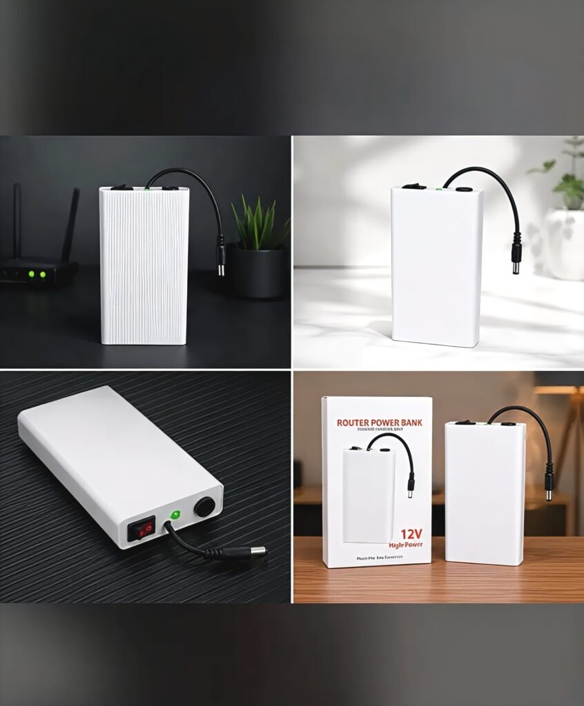 Xiaomi 12V Wifi Router Mini UPS – 4 to 6 Hours Battery Backup - photo 2