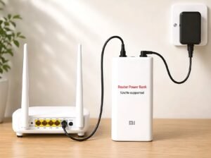 Xiaomi 12V Wifi Router Mini UPS – 4 to 6 Hours Battery Backup