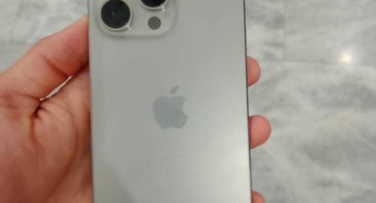 iPhone 15 pro max nonpta but sim working...