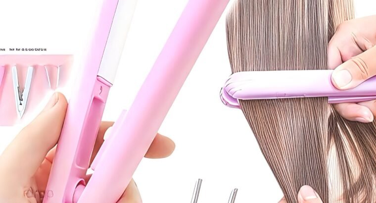Emergency Touch-Up Styler! Mini Portable Hair Straightener