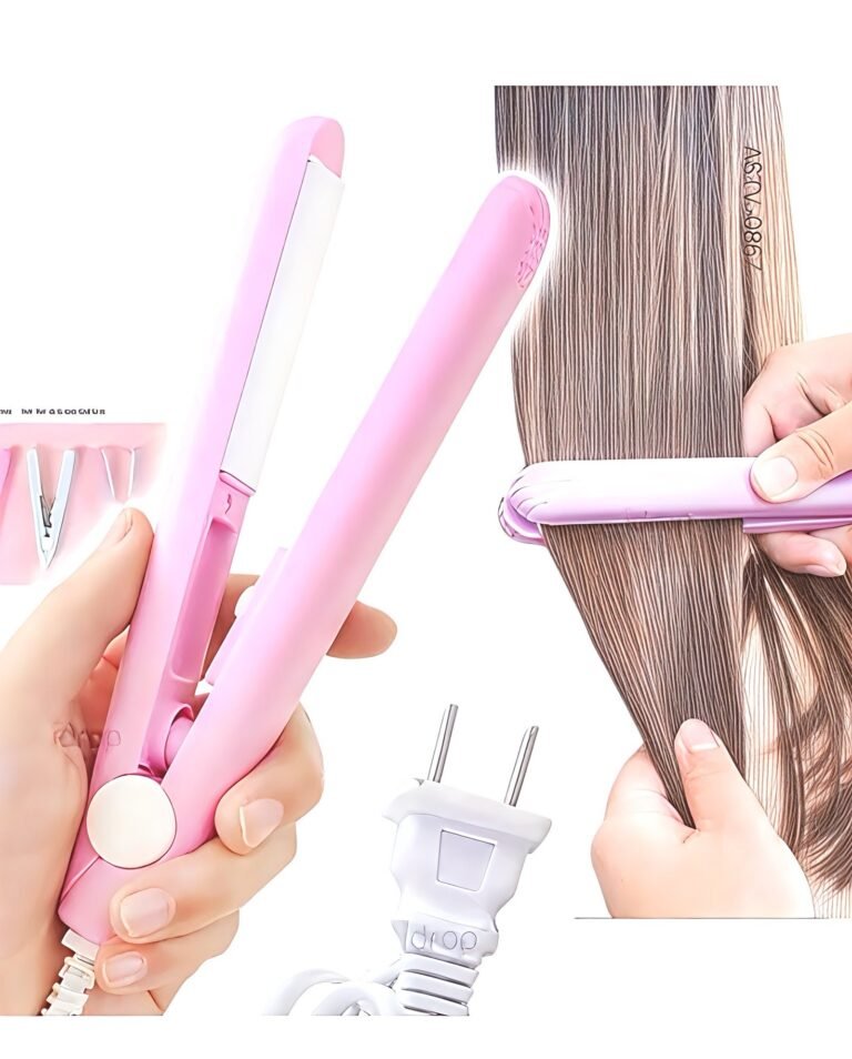 Emergency Touch-Up Styler! Mini Portable Hair Straightener