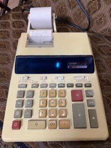 Casio FR2255s Printng Calculator 2 color