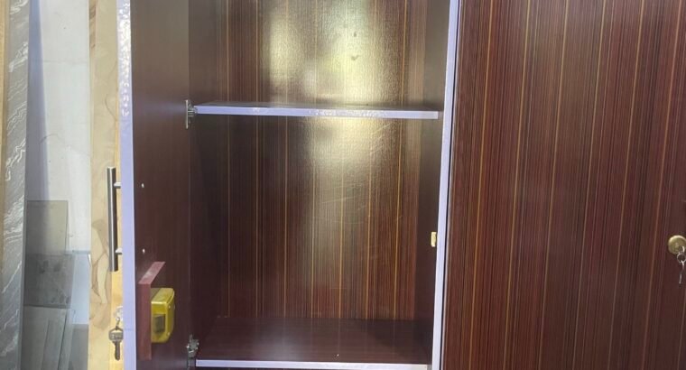 🔥 Jumbo 3 Door Laal Dhari Color Almari | 6×6 Feet