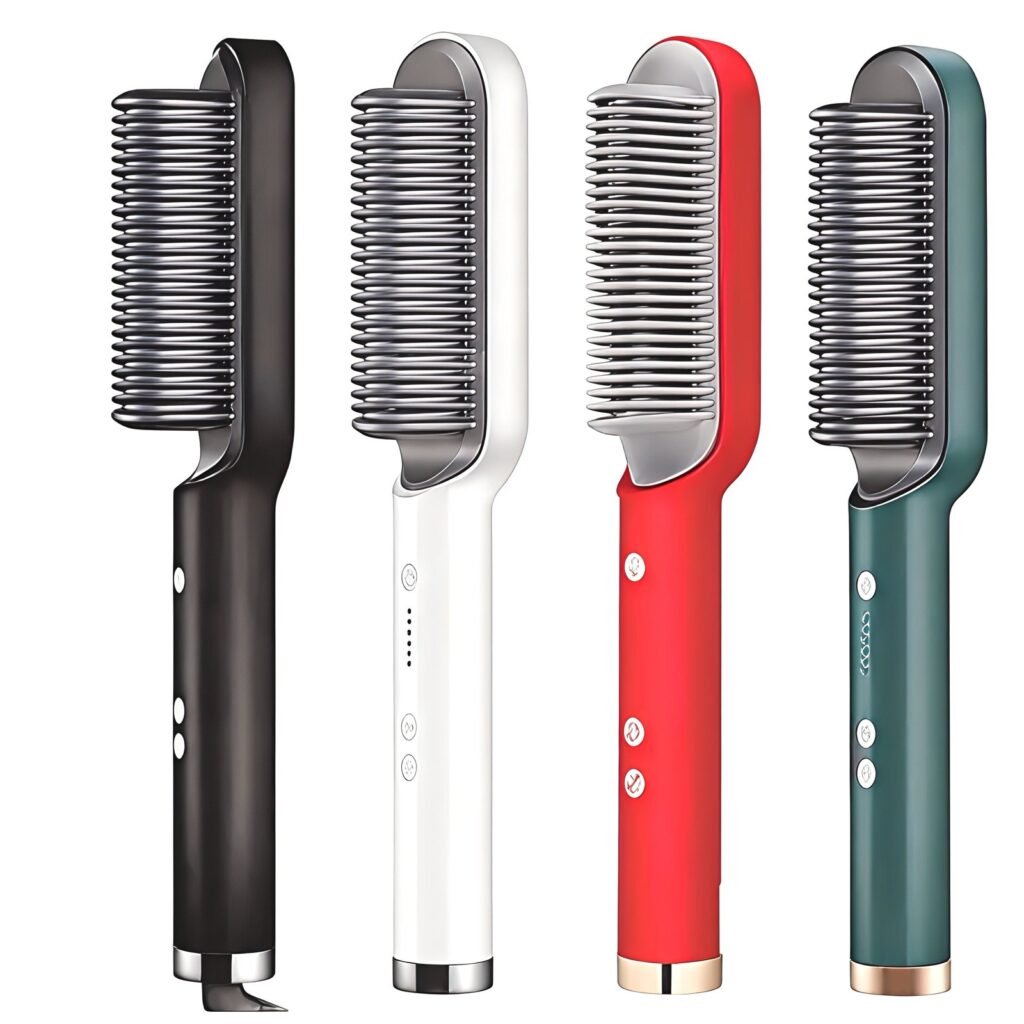 Baal Straight Karna Hua Ab Asaan! 2-in-1 Hot Air Straightener Brush - Skin & Hair for sale in Karachi - photo 2