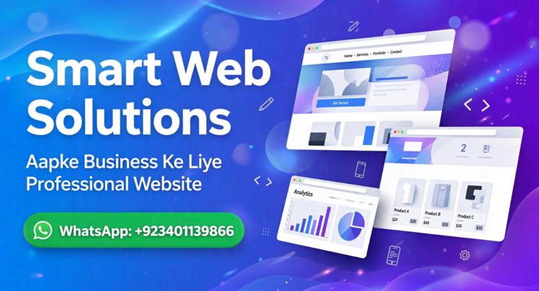 Business Website Development — starting from Rs 15,000