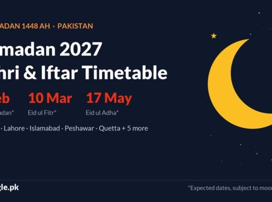 Ramadan 2027 Timetable Pakistan: Sehri & Iftar Times, Eid Dates and 2027 Holidays