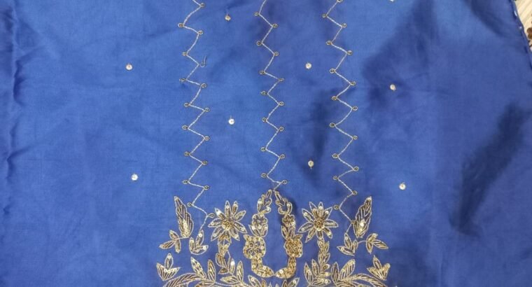 real handmad embroidary work