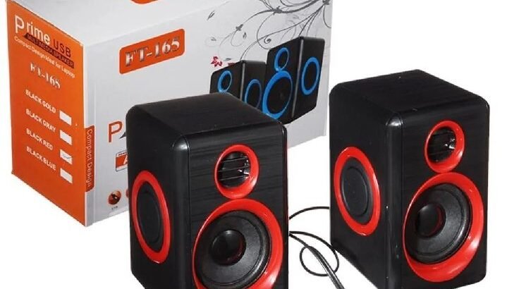 Computer Speakers FT-165 with Heavy Bass & Subwoofer – USB Powered 3.5