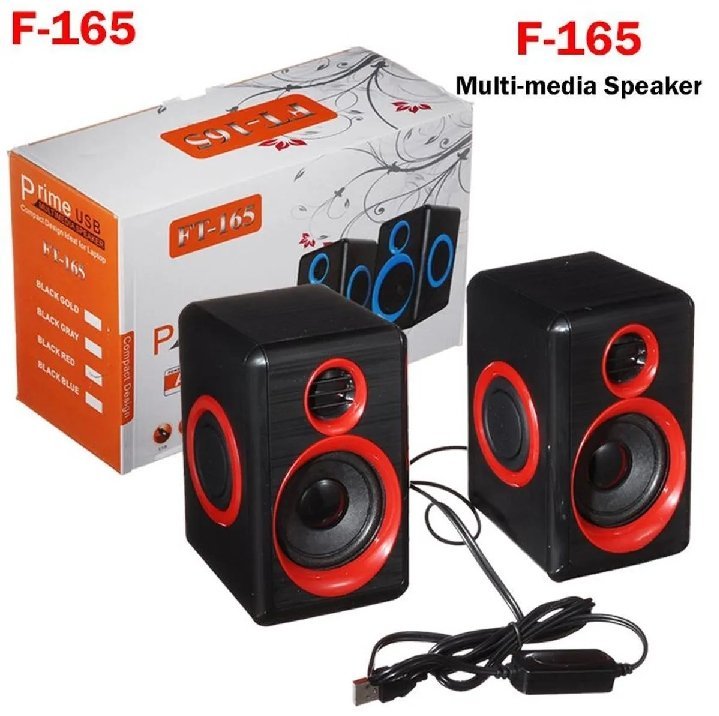 Computer Speakers FT-165 with Heavy Bass & Subwoofer – USB Powered 3.5