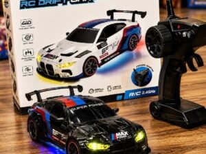 Rechargeable 4WD RC Sports Car | BMW M4 GT3 Remote Control Toy |