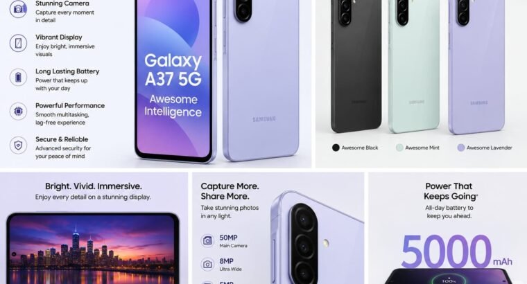 Samsung’s Galaxy A27 5G box pack non active