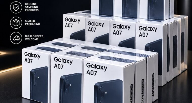 Samsung’s Galaxy A07 box pack 4/64 non active