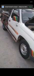 Toyota hilux model 2000 color whit kpk nmbr doable Saman ka sath door